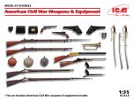 ICM 1/35 American Civil War Weapon & Equipment # 35022