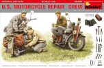 Miniart 1/35 US Motorcycle Repair Crew (Spec Edt) # 35284