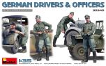 MiniArt 1/35 GERMAN DRIVERS & OFFICERS # 35345