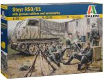 Italeri 1/35 Steyr RSO/01 with German Soldiers # 6549