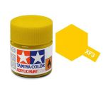 Tamiya 10ml Flat Yellow acrylic paint # XF-3