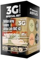 AK Interactive 3rd Gen British Army Colors Africa Late 1942-43 # 11678