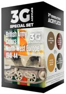 AK Interactive 3rd Gen British Army Colors North-West Europe 1941-44 # 11680