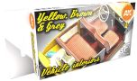 AK Interactive 3rd Gen Yellow, Brown & Grey Vehicle Interiors # 11684