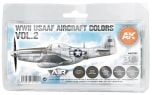 AK Interactive 3rd Gen WWII USAAF Aircraft Colors Vol.2 # 11733