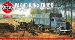 Airfix 1/76 Opel Blitz lorry and PAK 40 field gun # 02315V