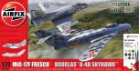 Airfix 1/72 Mikoyan MiG-17F & Douglas A-4E Skyhawk # 50185