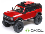 Axial 1/24 SCX24 2021 Ford Bronco 4WD Truck Brushed RTR, Red # AXI00006T1