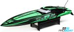 Pro Boat Impulse 32 Brushless Deep-V RTR w/Smart, Black/Green # PRB08037T1