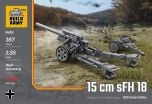 Build Army 1/33 German 15cm SFH 18 Artillery # 0018