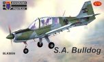 Kovozavody Prostejov 1/72 Scottish-Aviation Bulldog 'Lebanon, Nigeria' # 72004