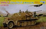 Dragon 1/35 Sd.Kfz.7/2 3.7cm Flak 37 with Armoured Cab # 6542