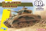 Dragon 1/35 El Alamein Sherman with Magic Tracks # 6617