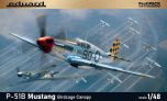 Eduard 1/48 North-American P-51B Mustang Birdcage Canopy # 82107