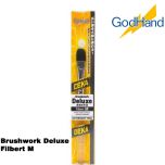 GodHand Brushwork Deluxe Filbert M Made In Japan # GH-EBRSDP-HMC