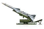 Hobbyboss 1/72 SAM-2 Missile with Launcher Cabin # 82933