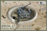 IBG Models 1/35 Breda 37/54 37mm Italian # 35009 - Plastic Model Kit