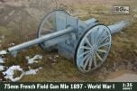 IBG Models 1/35 75mm French Field Gun Mle 1897 - World War I # 35067