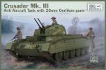 IBG 1/72 Crusader Mk.III Anti Aircraft Tank with 20mm Oerlikon Guns # 72070