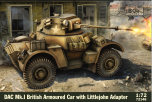 IBG Models 1/72 DAC Mk.I British Armoured Car With Little John Adapter # 72148