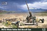 IBG Models 1/72 90/53 90mm Italian Anti Aircraft Gun # 72159