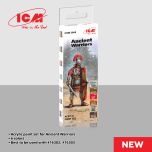 ICM Ancient Warrior Acrylic Paint Set 6 x 12ml Bottles # 3068