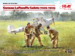 ICM 1/32 German Luftwaffe Cadets (1939-1945) (3 figures) (100% new molds) # 32103