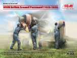 ICM 1/32 WWII British Ground Personnel (1939-1945) (3 figures) (100% new molds) # 32107