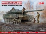 ICM 1/35 Leopard 2A6 With Crew 'Armed Forces Of Ukraine' # 35013