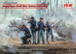 ICM 1/35 American Civil War Union Infantry (100% new moulds) # 35020