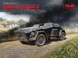 ICM 1/35 Sd.Kfz.247 Ausf.B, German Command Armoured Vehicle # 35110