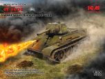 ICM 1/35 ОТ-34/76 WWII Soviet Flamethrower Tank # 35354