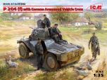 ICM 1/35 Panzerspahwagen P 204 (f) with German Armoured Vehicle Crew # 35382