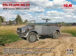 ICM 1/35 Kfz.70 with MG 34 WWII German Military Vehicle # 35502