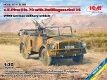 ICM 1/35 s.E.Pkw Kfz.70 with Zwillingssockel 36 WWII German Military Vehicle # 35503