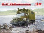 ICM 1/35 Soviet ZiL-131 KShM with Soviet Drivers # 35524