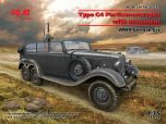 ICM 1/35 Mercedes-Benz typ G4 with armament WWII German Car # 35530