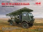 ICM BM-13-16 on W.O.T. 8 chassis, WWII Soviet MLRS # ICM35591