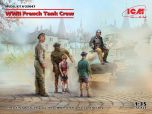 ICM 1/35 WWII French Tank Crew (4 figures) (100% new molds) # 35647