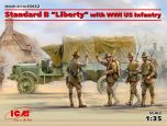 ICM 1/35 Standard B "Liberty" with WWI US Infantry # 35652