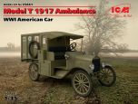 ICM 1/35 Model T 1917 Ambulance, WWI American Car (100% new moulds) # 35661