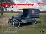 ICM 1/35 Model T 1917 Ambulance (early) WWI AAFS Car # 35665