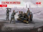 ICM 1/35 Flak 38 with Crew # 35718