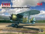 ICM 1/48 Polikarpov I-153 WWII China Guomindang Air Force Fighter # 48099