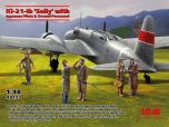 ICM 1/48 Mitsubishi Ki-21-Ib 'Sally' with Japanese Pilots and Ground Personnel # 48197