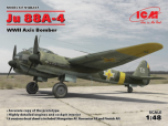 ICM 1/48 Junkers Ju-88A-4 WWII Axis Bomber # 48237