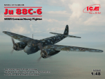 ICM 1/48 Junkers Ju-88С-6 WWII German Heavy Fighter # 48238