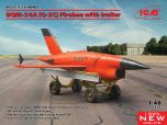 ICM 1/48 Q-2C (BQM-34A) Firebee with trailer (1 airplane and trailer) # 48401