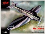 ICM 1/72 Heinkel He 70F-2 Spanish Air Force # 72231 - Plastic Model Kit