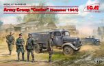 ICM 1/35 Army Group "Center" (Kfz.1, Typ L3000S,  (4 figures), Drivers # 3502